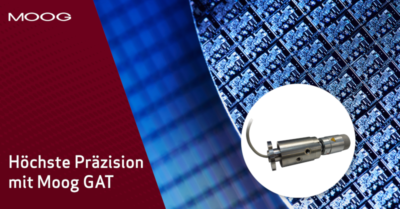 Halbleiter Wafer mit Moog GAT ROTOKOMBI