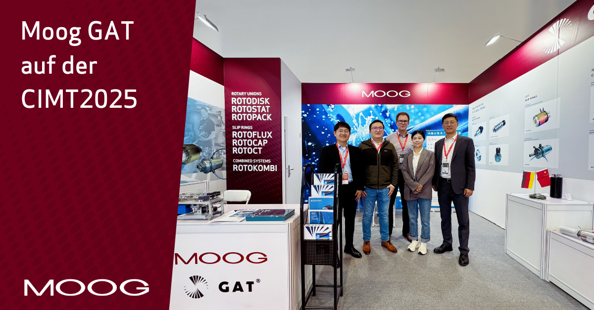 Moog GAT Expertenteam auf der CIMT2025 in Beijingg