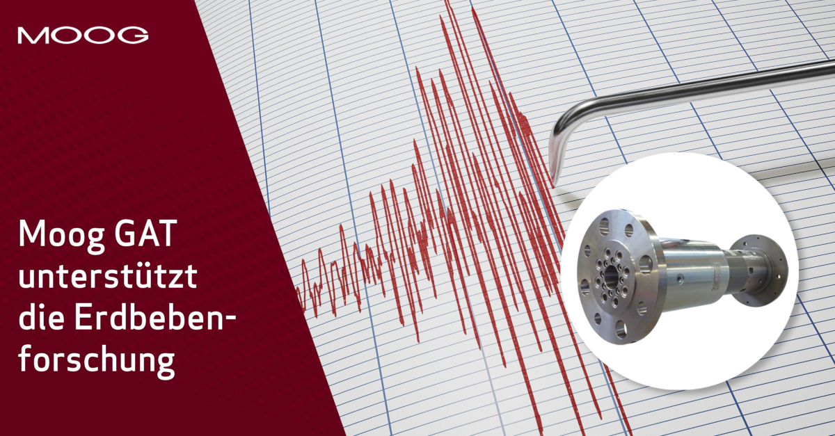 Seismisches Diagramm mit Moog GAT ROTOKOMBI