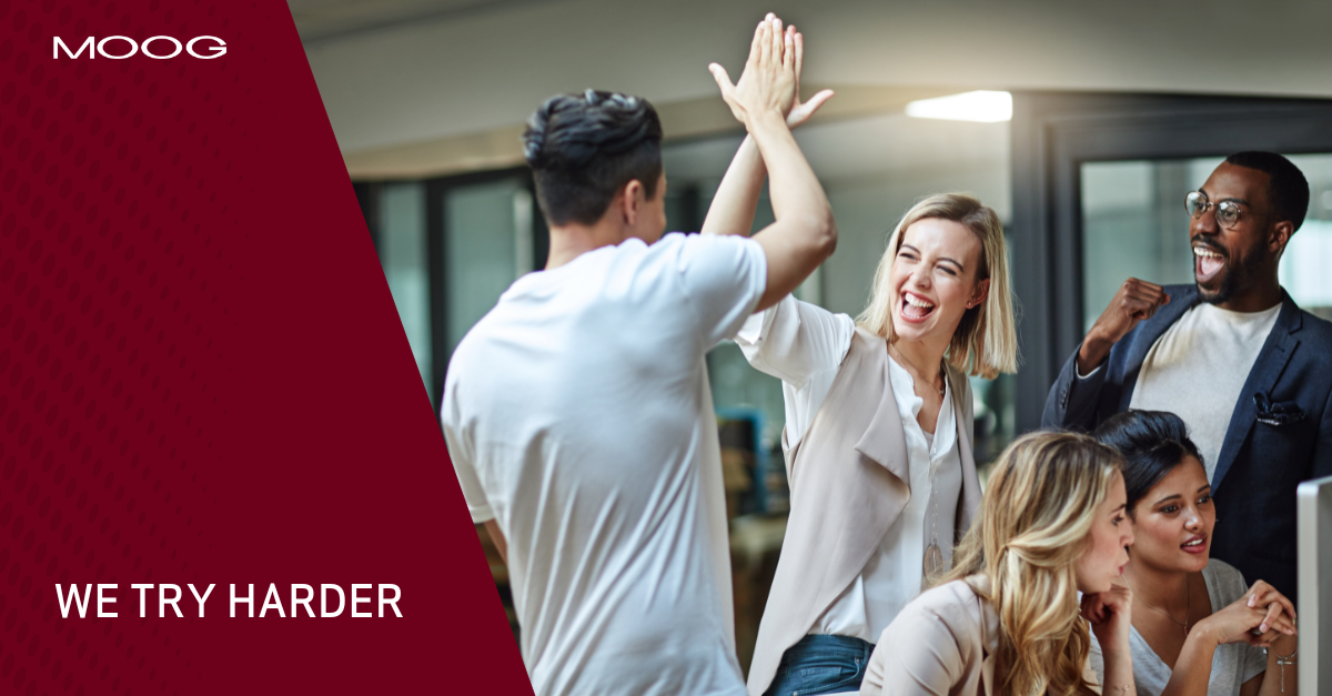 The Moog GAT team strives to be better than others.