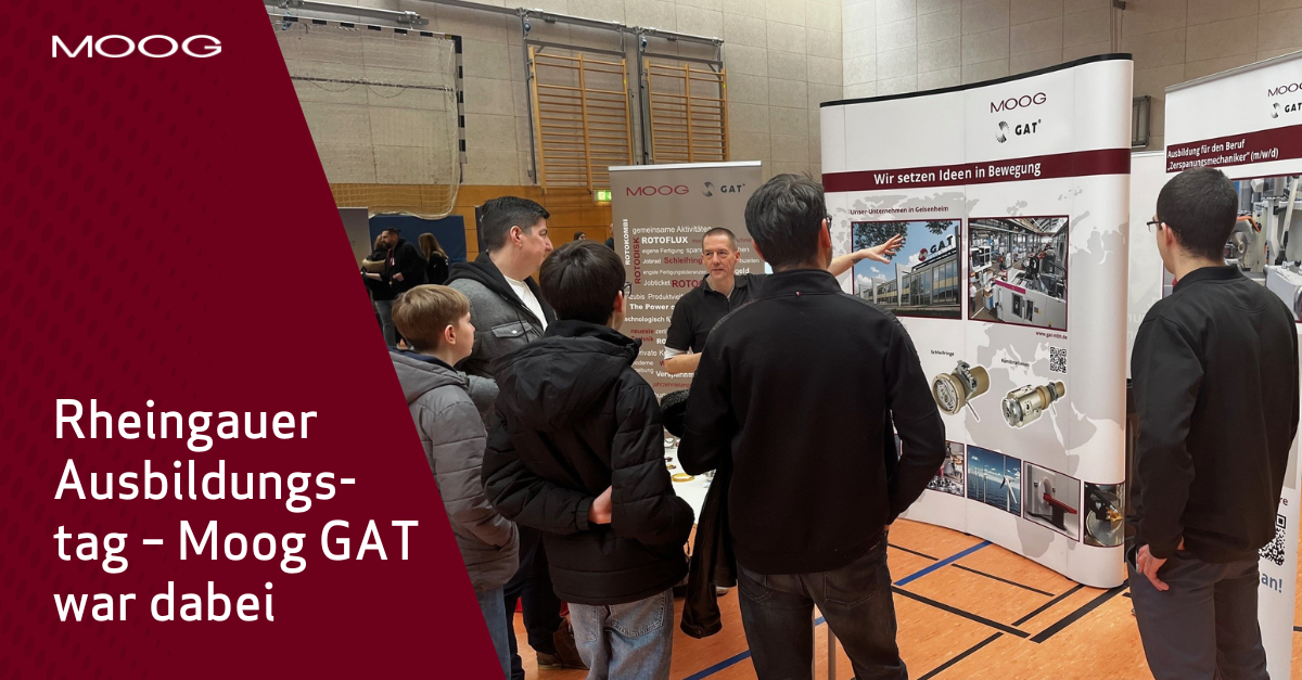 Moog GAT beim Rheingauer Ausbildungstag