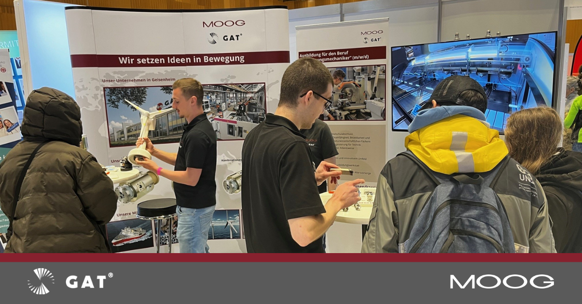 Team Moog GAT at the Wiesbaden Education Fair