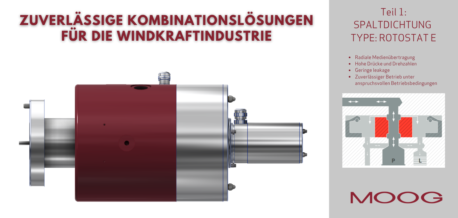 Moog ROTOKOMBI für Windturbinen