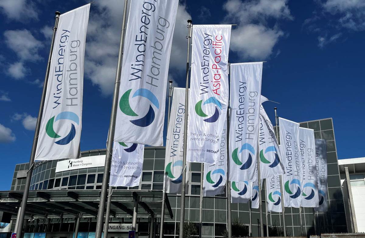 Entrance to WindEnergy Hamburg 2026